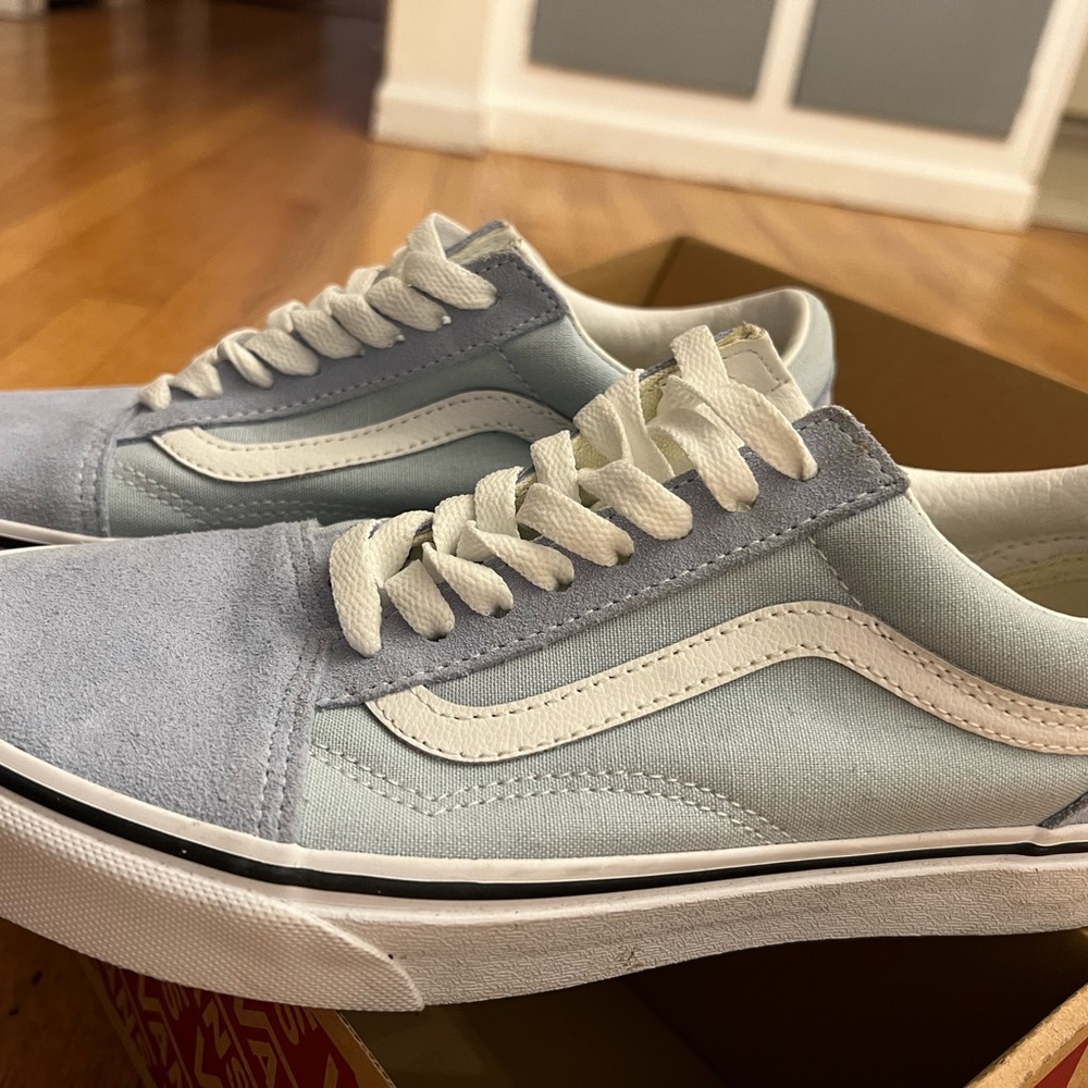 Vans Baby Blue 8 US Women’s